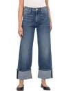 Kut From The Kloth Sienna High Rise Wide Leg In Medium Base Wash In Multi