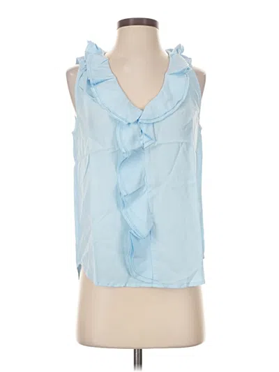 Kut From The Kloth Sleeveless Blouse In Blue