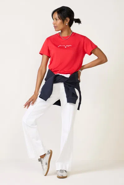 Kut From The Kloth Stella Bootcut Pant In White