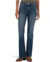 Kut From The Kloth Ana Fab Ab Braided Belt Loop High Waist Flare Jeans In Blue