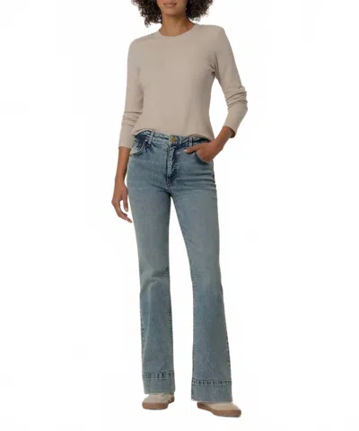 Kut From The Kloth Stella High Rise Flare Jean In Curiosity In Blue