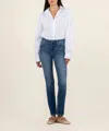Kut From The Kloth Stevie Straight Leg Jeans In Blue In Blue