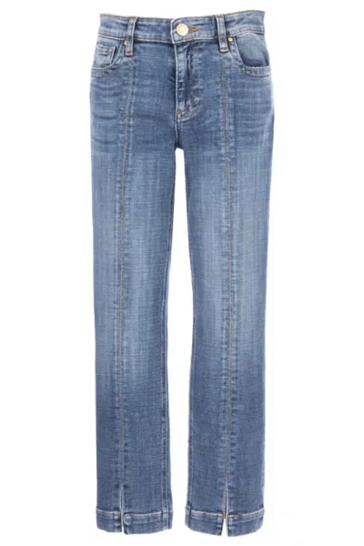 Kut From The Kloth Stevie Straight Leg Jeans In Blue
