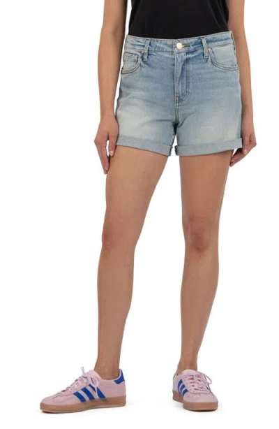 Kut From The Kloth Taylor High Waist Denim Shorts