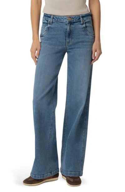 Kut From The Kloth The Jean High Waist Wide Leg Jeans In Blue