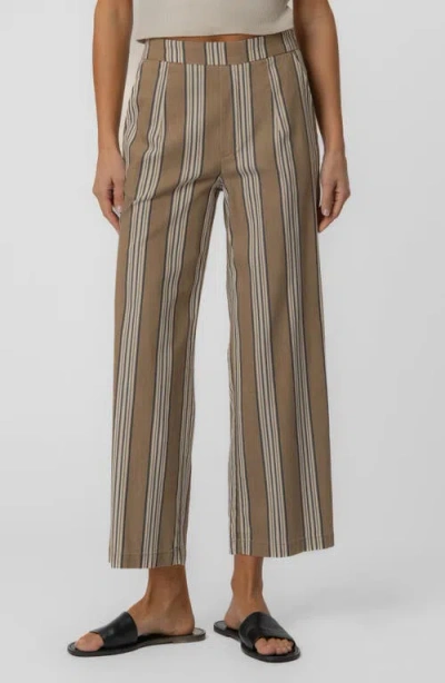 Kut From The Kloth Topaz High Waist Wide Leg Jeans In Brown