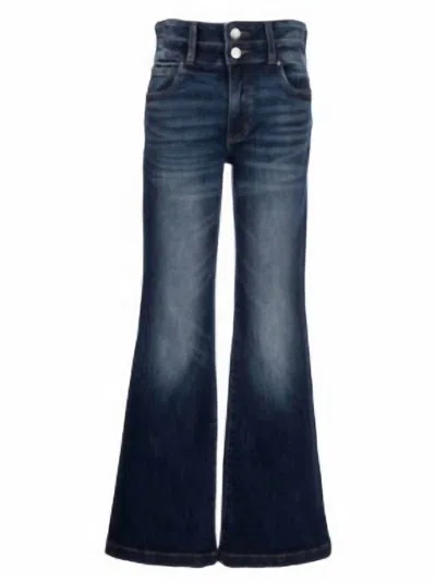 Kut From The Kloth Women's Ana High Rise Flare Jean In Blue