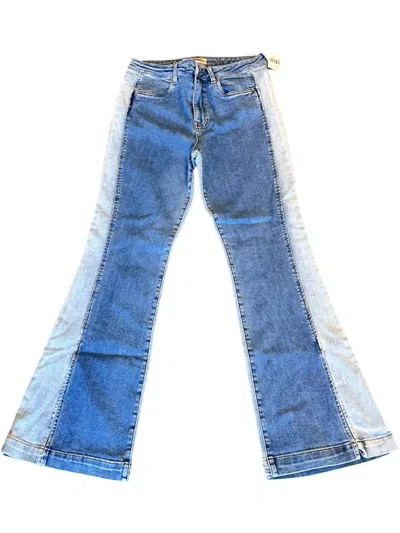 Kut From The Kloth Women's Ana High Rise Flare Jeans In Medium Wash In Blue