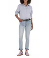 Kut From The Kloth Women's Catherine Ocean Boyfriend Jeans In Blue In Blue