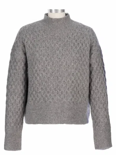 Kut From The Kloth Women's High Neck Pull On Sweater In Grey In Gray