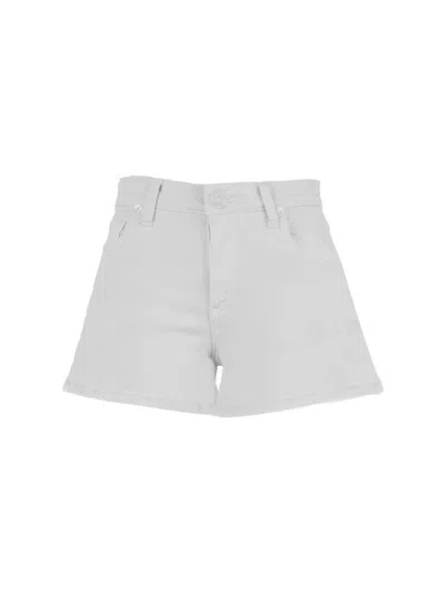 Kut From The Kloth Women's Jane High Rise Shorts In Optic White
