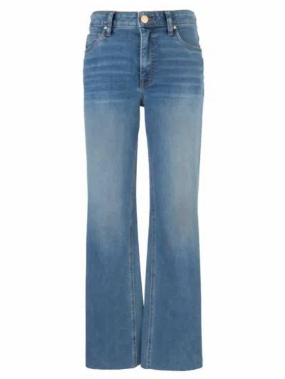 Kut From The Kloth Women's Kelly High Rise Fab Ab Kick Flare Leg Jeans In Senses In Multi