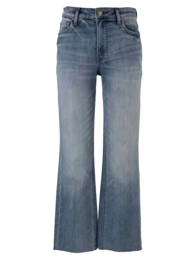 Kut From The Kloth Women's Kelsey High Rise Ankle Flare Jean In Acceptance In Blue
