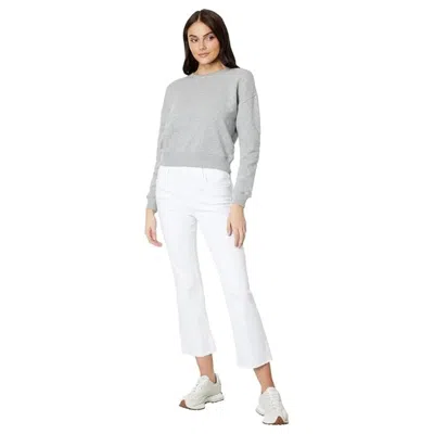 Kut From The Kloth Women's  Kelsey Jeans 00 White Raw Hem Flare Leg Ankle Ddr2643