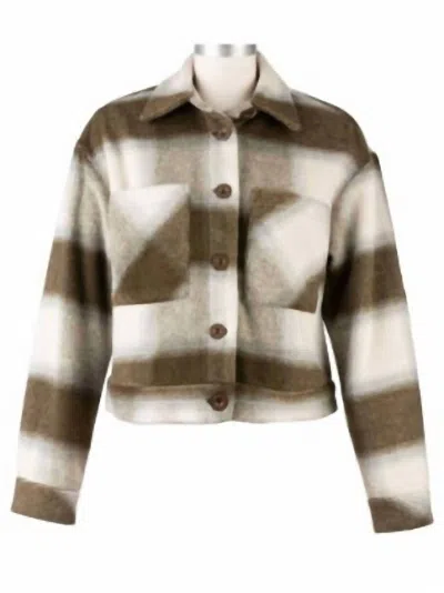 Kut From The Kloth Women's Luciana Crop Jacket In Olive