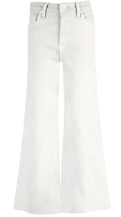Kut From The Kloth Women's Kelsey High Rise Ankle Flare Jean In White In Gray