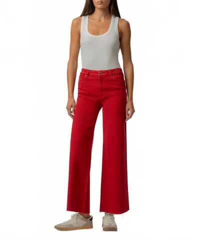 Kut From The Kloth Women's Meg High Rise Jean In Ruby In Pink