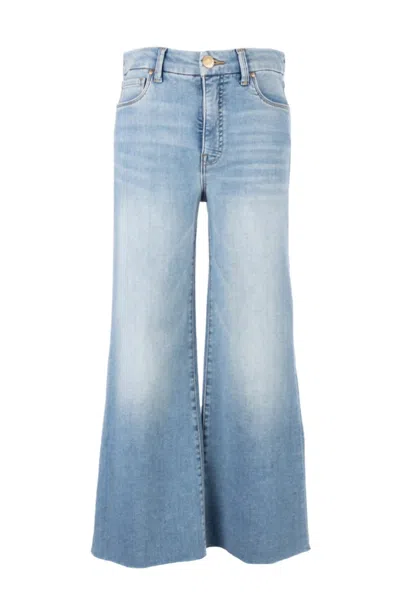 Kut From The Kloth Women's Meg High Rise Wide Leg Pants In Romantic In Multi