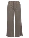 Kut From The Kloth Women's Rosemary Kelsey Chords Jeans In Grey In Gray