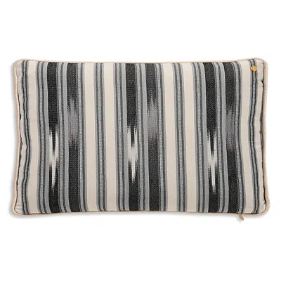 Kutnia Kutnu Medium Ikat Throw Pillow In Brown