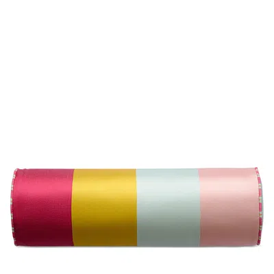 Kutnia Kutnu Patchwork Bolster Pillow In Multi