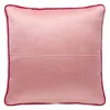 Kutnia Kutnu Silk Road Solid Decorative Pillow, 20 X 20 In Pink