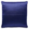 Kutnia Kutnu Silk Road Solid Decorative Pillow, 20 X 20 In Blue