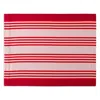 Kutnia Kutnu Stripe Placemat, Set Of 4 In Red