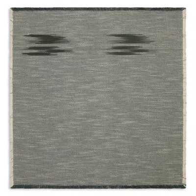 Kutnia Peshtemal Ikat Cotton Fringe Napkins, Set Of 4 In Gray