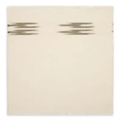 Kutnia Peshtemal Ikat Cotton Fringe Napkins, Set Of 4 In Pink