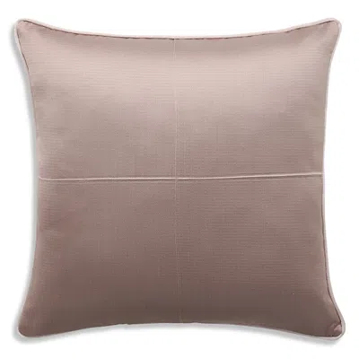 Kutnia Silk Road Solid Kutnu Pillow In Brown