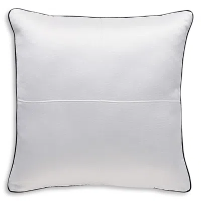 Kutnia Silk Road Solid Kutnu Pillow In Gray