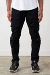 Shop Kuwalla Men's Tek Utility Pants In Black In Blue