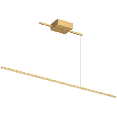 Kuzco Vega Minor Led 48-in Brushed Gold Linear Pendant