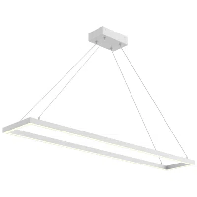 Kuzco Piazza Led 48-in White Pendant