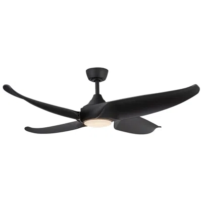 Kuzco 56" Coronado Matte Black Led Smart Ceiling Fan
