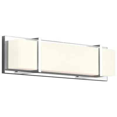 Kuzco Alberni Led 20-in Chrome Vanity Light