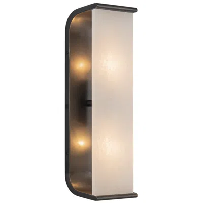 Kuzco Alora Abbott E12 15-in Urban Bronze/alabaster Wall Vanity