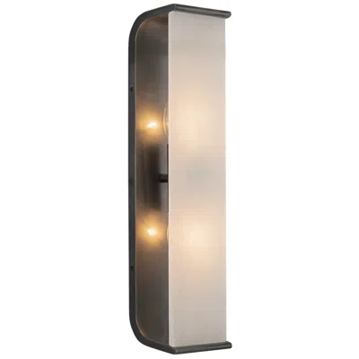 Kuzco Alora Abbott E12 19-in Urban Bronze/alabaster Wall Vanity