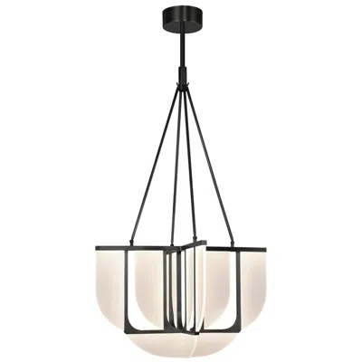 Kuzco Alora Anders Led 30-in Urban Bronze Led Chandelier
