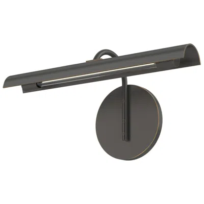 Kuzco Alora Astrid Led 14-in Metal Shade/urban Bronze Wall Vanity