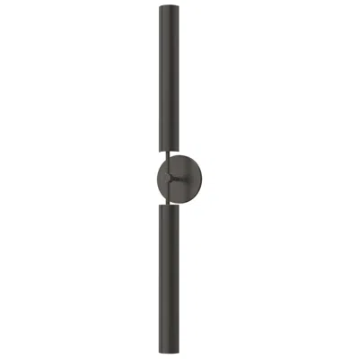 Kuzco Alora Astrid Led 2 Head Metal Shade/urban Bronze Wall Vanity