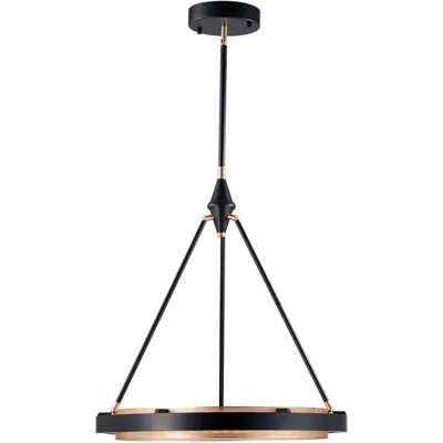 Kuzco Alora Duo Led 24-in Classic Black/gold Shimmer Pendant
