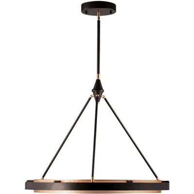 Kuzco Alora Duo Led 32-in Classic Black/gold Shimmer Pendant