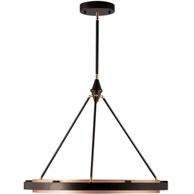 Kuzco Alora Duo Led 32-in Classic Black/gold Shimmer Pendant
