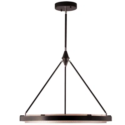 Kuzco Alora Duo Led 32-in Classic Black/silver Shimmer Pendant