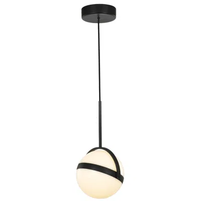 Kuzco Alora Globo Led 7-in Matte Black Pendant