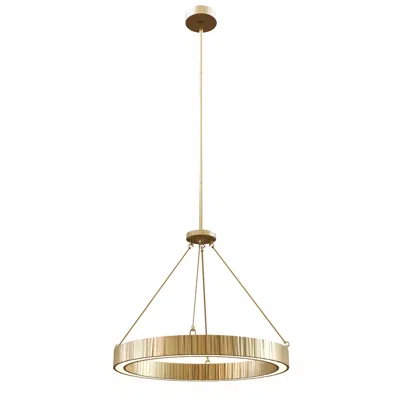 Kuzco Alora Kensington Led 30-in Vintage Brass Pendant