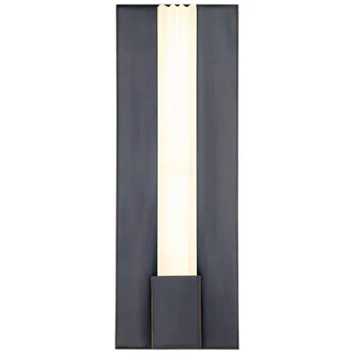 Kuzco Alora Kismet Led 14-in Urban Bronze/alabaster Wall Vanity