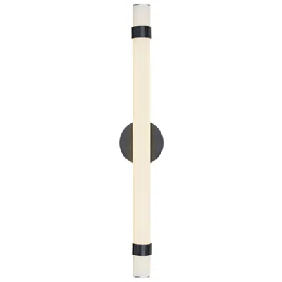 Kuzco Alora Madison Led 30-in Urban Bronze/glossy Opal Wall Vanity